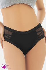 Lady Beela Pack of 3 Velvety Soft Net Panty