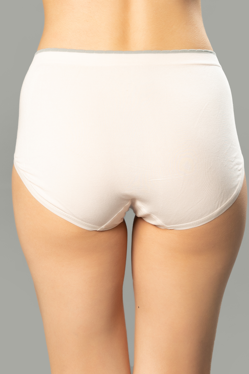 Lady Beela Pack of 5 Plain Super Soft Cotton Panty