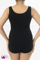 Lady Beela Cotton Bodysuit With Bra Tummy Hips Control Shape Wear