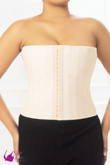 Lady Beela Breathable Belly Under Bra Stomach Zone 4 Adjustable Hooks Shape Wear Belt Corset